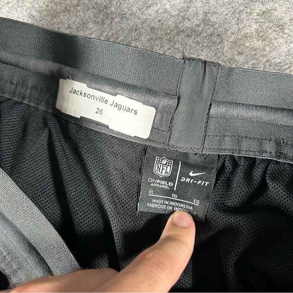 Nike Jacksonville Jaguars Pants Men XL Black On Field Dri Fit Game Work Training - Picture 4 of 10